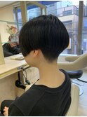 刈り上げショート刈り上げ女子アシメメンズライク30代40代50代