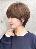 ショートヘア/マッシュショート/イメチェン/30代40代50代/表参道