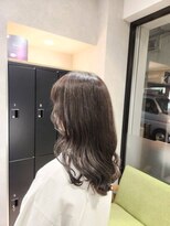 ビアンコ カーロ 二子新地店(Bianco caro)&nbsp;グレージュ/透明感グレージュ/ウェーブ巻き