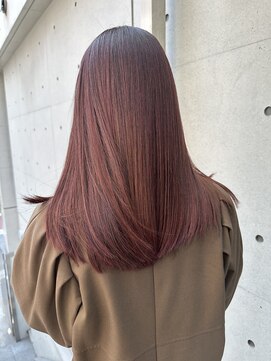 ディジョン(Dijon) 韓国顔まわりレイヤーカットグレージュオリーブベージュブラウン