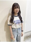 【MIO】ラベンダーグレージュ×イヤリングカラー