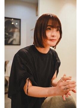 ブーフ(bufr) オレンジベージュボブ