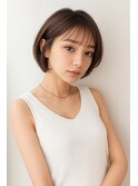 ミニボブ/ショートボブ/仙台美容室/20代30代/ショートカット