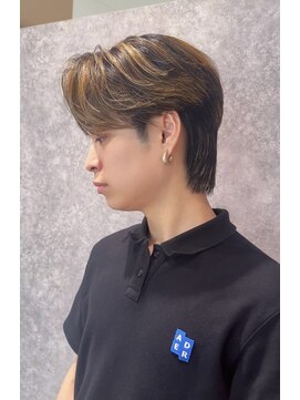 アリーズ(ALLYS) 毛流れセンターパートウルフ