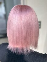 アフィナー(Afinar)&nbsp;【横浜/横浜駅】艶ピンクベージュボブ