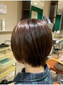 【札幌白石 ショートスタイル 丸みボブ k 】