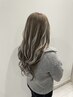 【saki限定シールエクステ】最高級人毛100％インナー、ハイライト52cm10本
