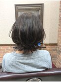 レイヤーカット／くびれ／ボブ