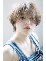 ディッセンバー 渋谷(December)&nbsp;『December』ブルージュで柔らかく！小顔ハンサムショート☆