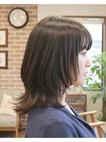 アズグロウヘアー(AS GROW HAIR)&nbsp;韓国風くびれミディ×レイヤー