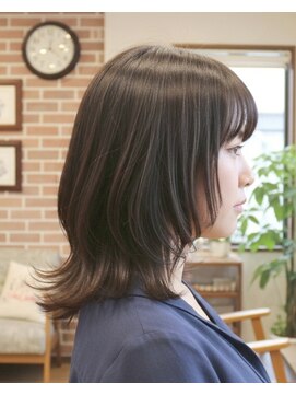 アズグロウヘアー(AS GROW HAIR) 韓国風くびれミディ×レイヤー