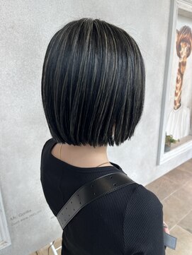 ディプティック ヘアー チェンジ ミュージアム(diptych Hair Change Museum) ボブハイライト