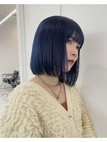 グリスバイミナリス(Guliss by minaliss) ネイビーブルー10代20代ボブヘア最高峰トリートメント