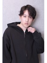 リメル 奥沢自由が丘店(Remel)&nbsp;ニュアンスパーマ黒髪ナチュラルマッシュ【Remel奥沢自由が丘】