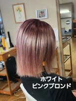 シャルシェ(Chercher) ホワイトCOLOR★ホワイトピンクブロンド