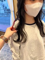 ニコ(NICO) 黒髪さりげなインナーカラー1206