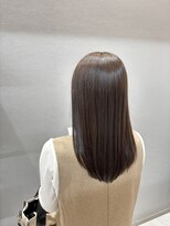 フラム(FRAM.)&nbsp;柔らかなブラウンカラーのミディアムスタイル