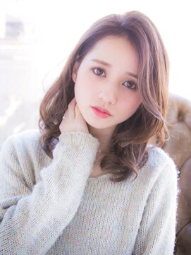 リリアン 表参道(relian) コテ巻き風パーマスタイル最新パーマクーポンでrelian