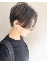 ヘアーアンドアトリエ マール(Hair&Atelier Marl)&nbsp;【Marl】ハイライトを活かしたグレージュカラーのショートボブ♪