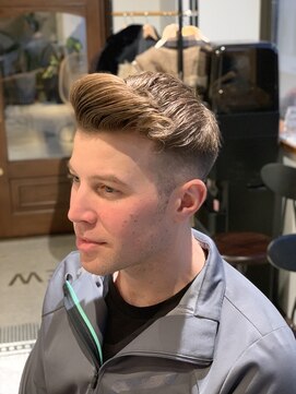 リバレッジ 広尾(Leverage) バーバーワイルドアップバングサイトパートショート