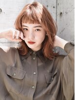 サンク 原宿 表参道(cinq)&nbsp;オン眉バングレイヤーボブ×くびれセミディ○インナーカラー