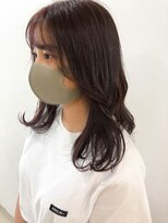 ジーナ 名駅(XENA.) 《xena》harustyle☆ラベンダーモカ×ミディアムふわレイヤー