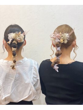 ヘアーズ ラブリージョブリー(hair's Lovely Jubbly) お洒落ポニーテール