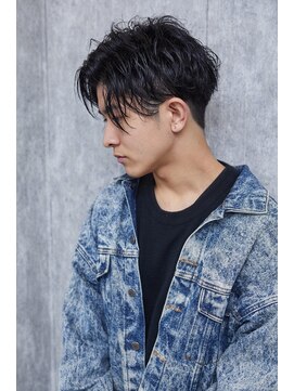 メンズサロンドットリアン(dot. lien) 【men’s salon dot. Tokyo】ゆるウェーブアップバング