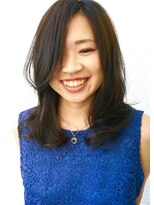 トランクヘアデザイン(TRUNK Hair Design)&nbsp;【TRUNK Hair Design 西本】暗髪セミディ