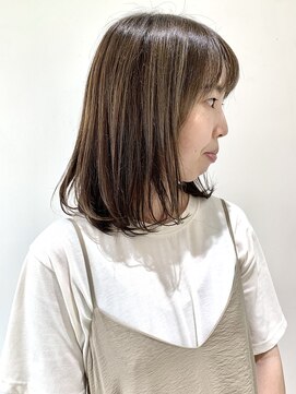 フォーク FOLK 【FOLK】伸ばしがけでもまとまる!ハイライトミディアム☆