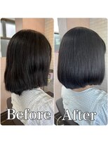 サウンドブイ(sound V)&nbsp;ショート×縮毛矯正