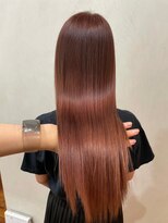 キュア 表参道(CURE)&nbsp;黒髪/グレージュカラー/ココアベージュ/ヘルシーロング[表参道]