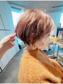 外国人風パーマ 宇都宮ショート