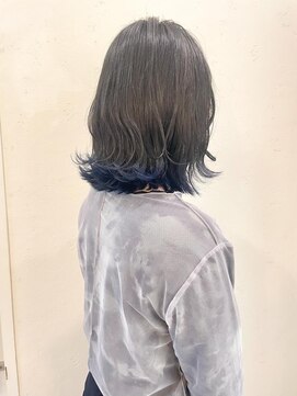 セルカ 新宿(CERCA) 裾スソブルーカラー［CERCA新宿/新宿西口］