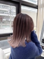 ロイオブジゼル(roi of GiseL)&nbsp;ピンクバレイヤージュ(博多天神】@halu_the_world