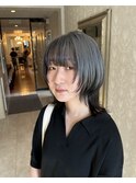 アンブレラカラー×ウルフカット