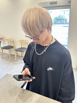 イロ(iro) メンズホワイトベージュ