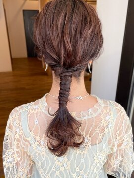 ティダスマイル(tida smile) ヘアアレンジお客様スタイル