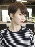 大人マッシュショート／丸みショート／イメチェン／30代40代50代