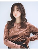 リトル 川越(little)&nbsp;ミディアムレイヤー小顔前髪カット大人かわいい20代30代40代