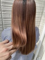 セレニテ(serenite)&nbsp;髪質改善トリートメントカラー　ナチュラルピンクベージュ