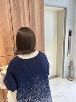 ガリカ 博多(Gallica)&nbsp;<入佐ひなの>ぷつっと外ハネボブにやわらかオリーブベージュ