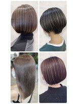 美容室フルール&nbsp;20代30代グレージュ髪質改善カラー韓国ヘア透明感