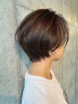 ジーナハーバー(JEANA HARBOR)&nbsp;大人ハンサムショート　40代50代ヘアスタイル