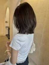 ボネッカ 鶴見(BONECCA) 髪質再整イルミナカラー/オリーブベージュカラー
