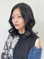 オンカン(onkan)&nbsp;くびれボブ/髪質改善カラー/ダークブラウン