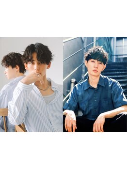 乾かすだけでキマる！Men'sスタイル◎[池袋駅/ブリーチなしダブルカラー/ケアブリーチ/ダブルカラー/Men's]