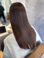 カノエ 福岡香椎店(canoe)&nbsp;ココアベージュ　透明感　髪質改善トリートメント　ストレート