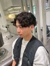 【メンズパーマ】カット&デザインパーマ&プレトリートメント￥17490