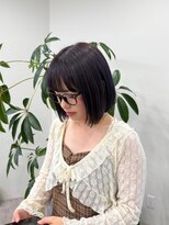 ジュール(JOULE'S)&nbsp;ラベンダーカラー×ボブ